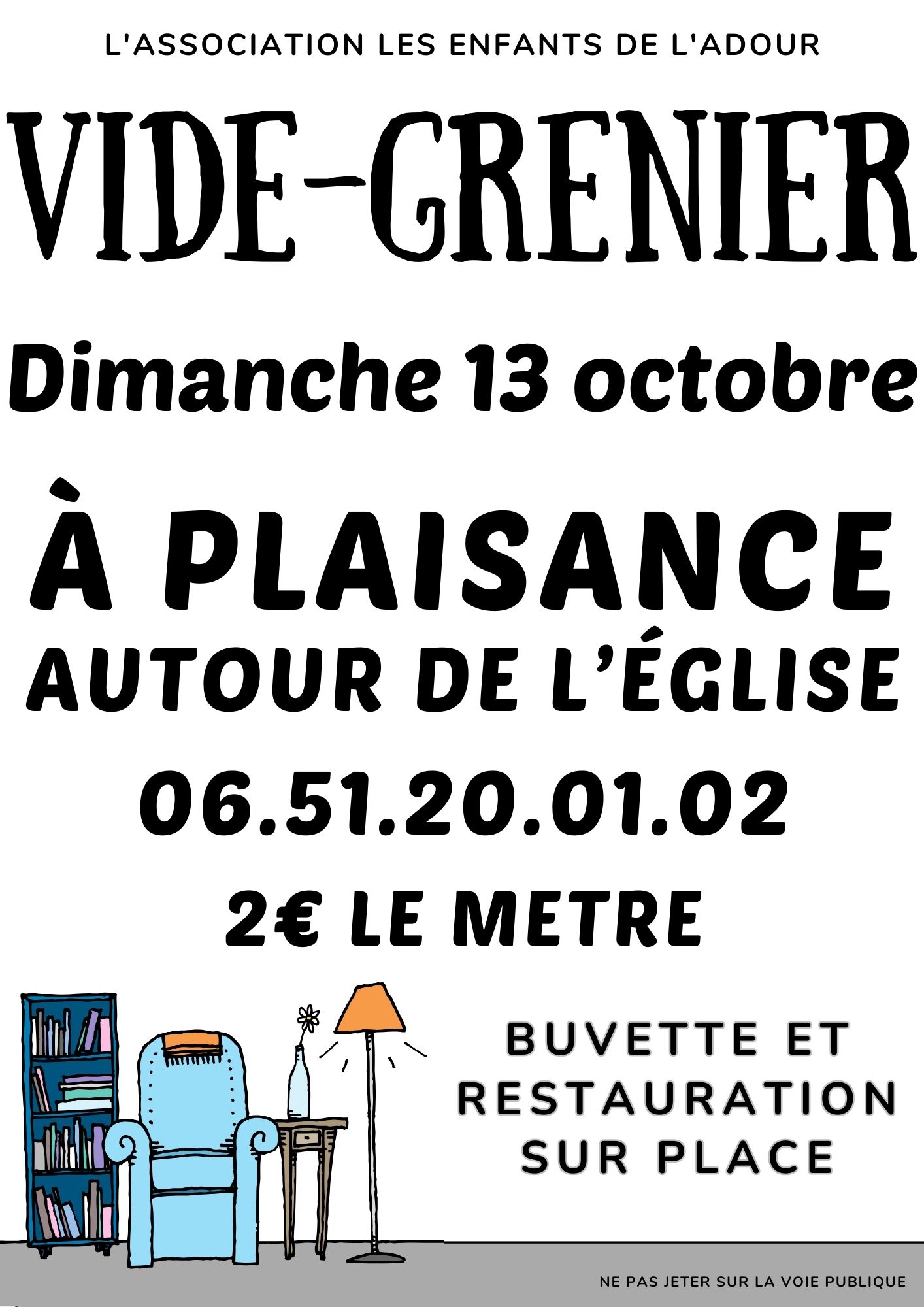 Vide-greniers 13 oct 24